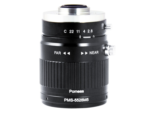 55mm焦距远心工业镜头PMS-5528M5